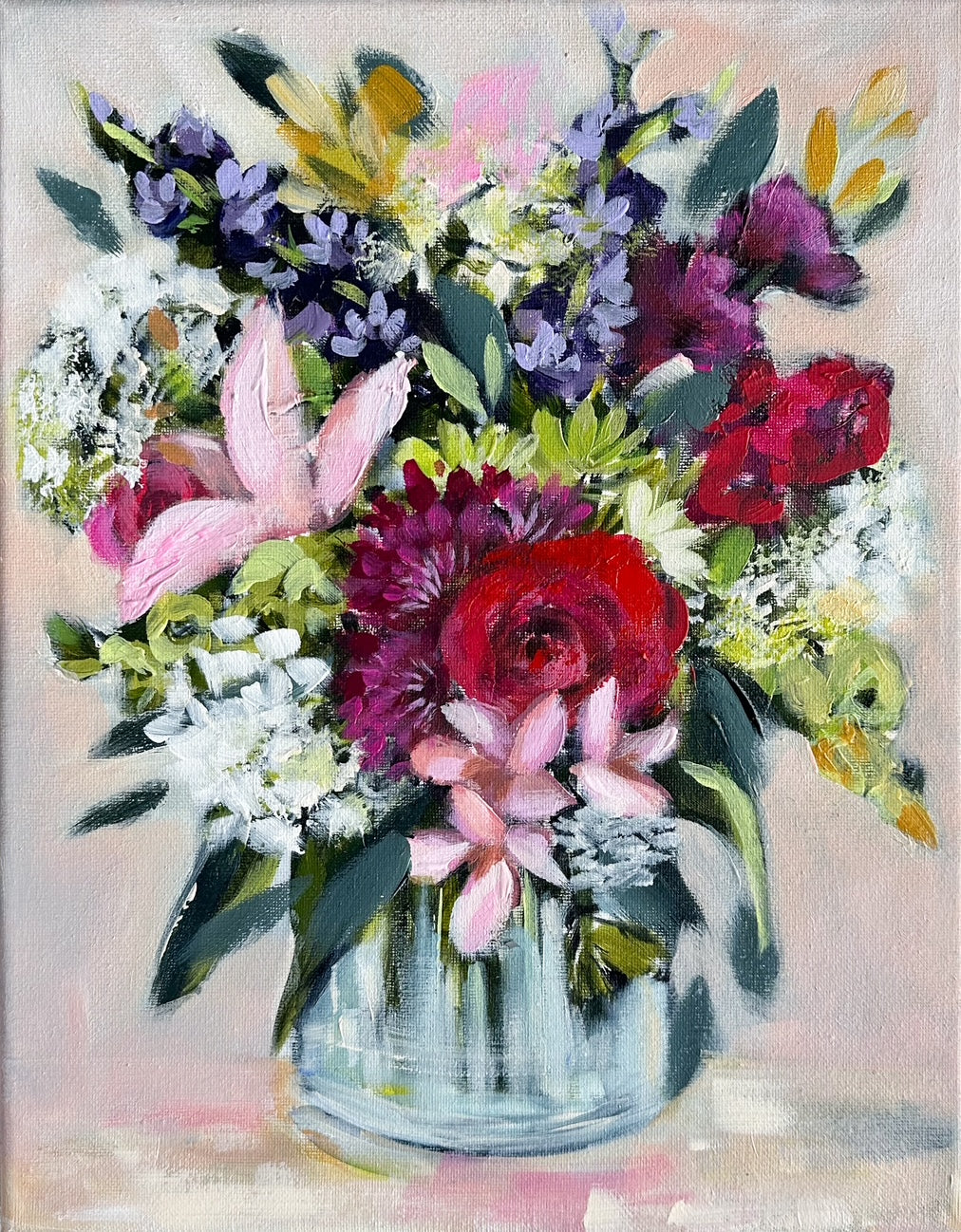 Radiant Floral Painting