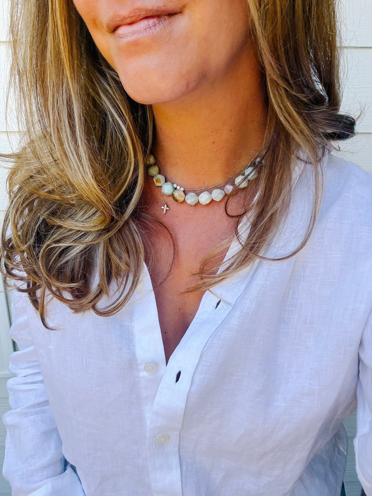 Hazel Gemstone Necklace