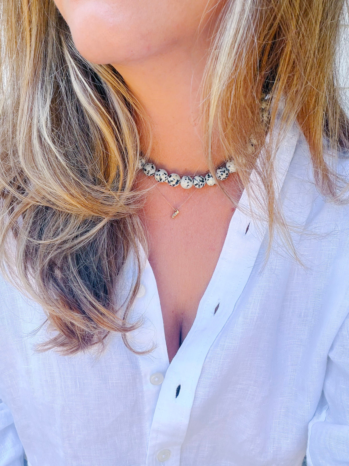 Dapple Gemstone Necklace