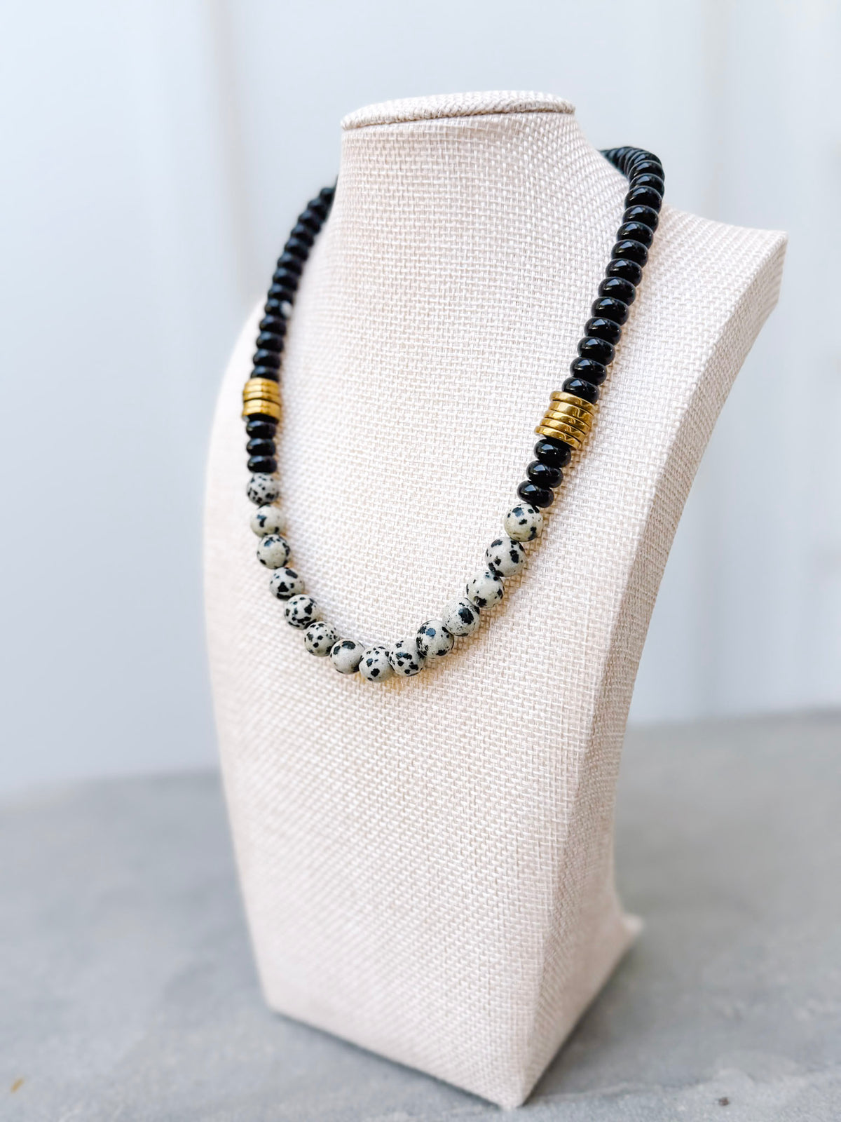 Noir Gemstone Necklace