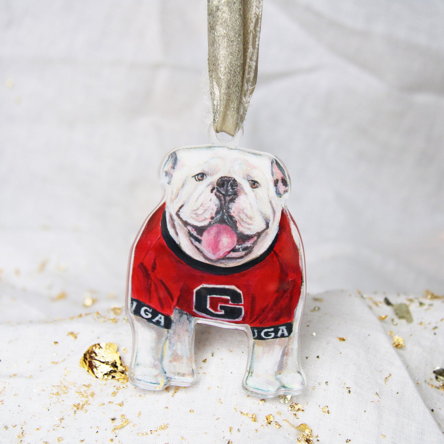 Acrylic UGA Ornament