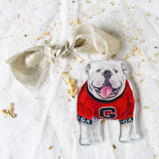 Acrylic UGA Ornament