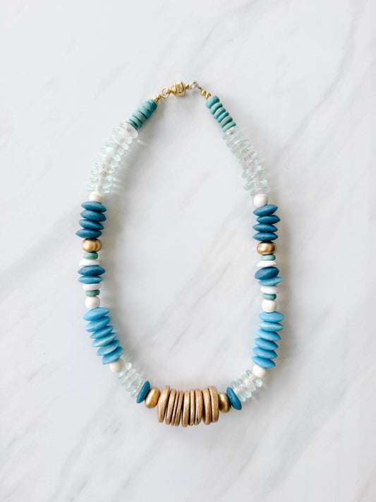 Sadie Seaglass Stack Necklace