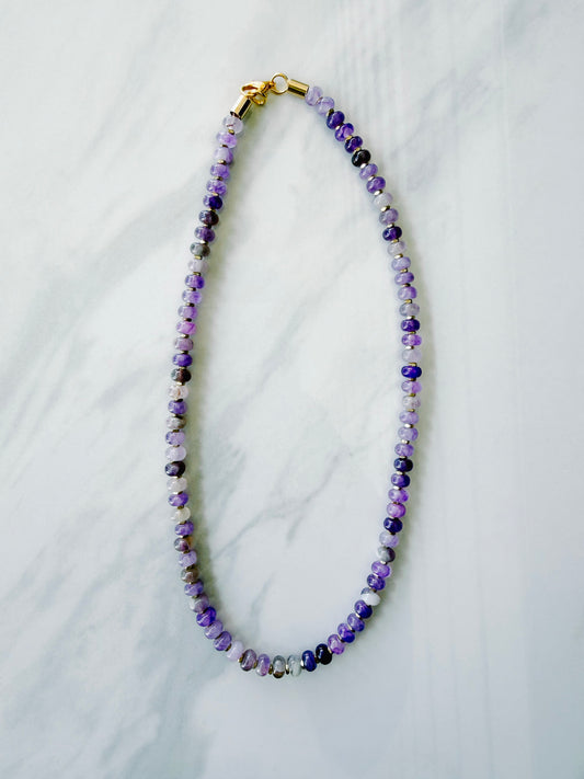 Amethyst Choker Necklace