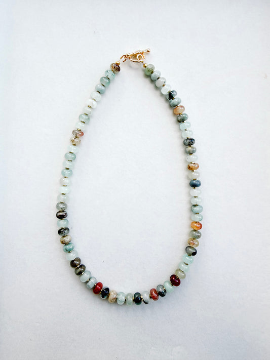 Mountain Jade Stone Necklace