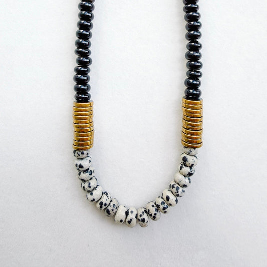 Shadow Gemstone Necklace