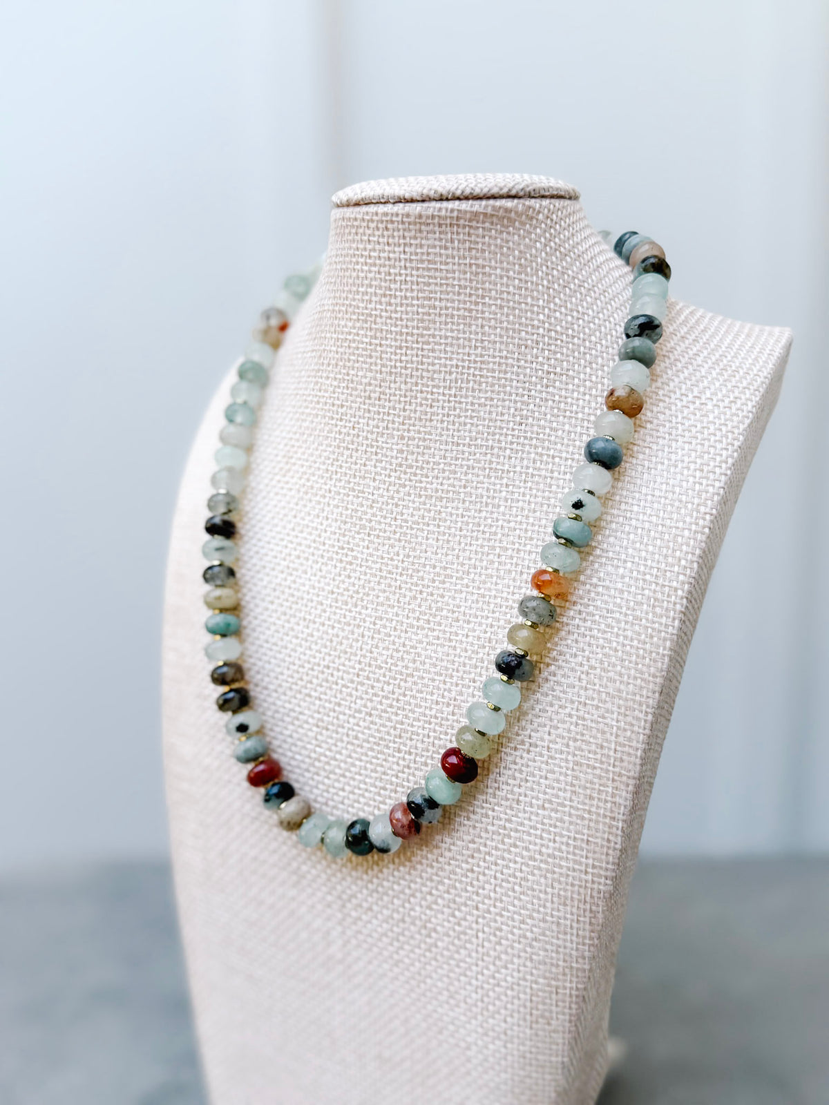 Mountain Jade Stone Necklace