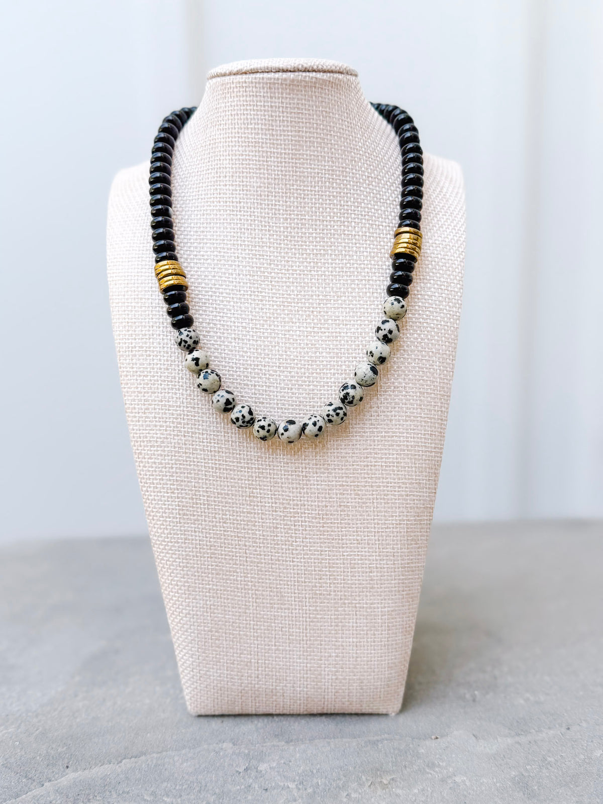Noir Gemstone Necklace