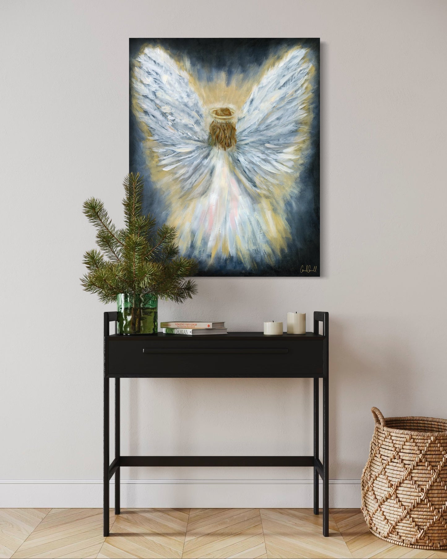 "Glory" Angel - Canvas Print