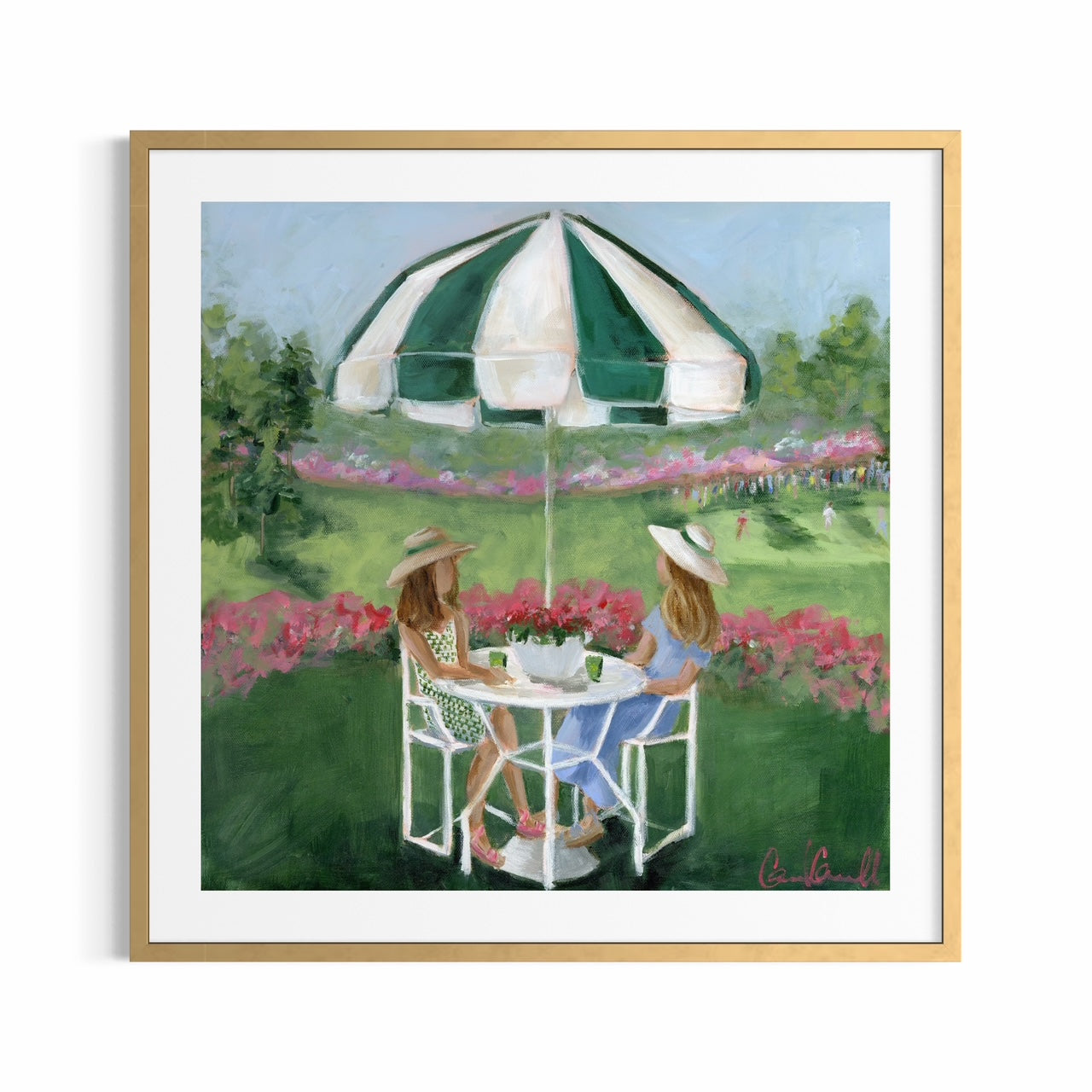 "Fore the Ladies" on Paper