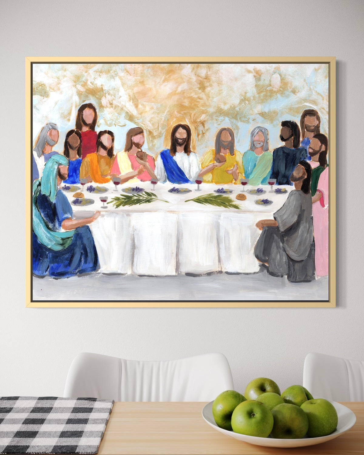 "Last Supper" on Canvas