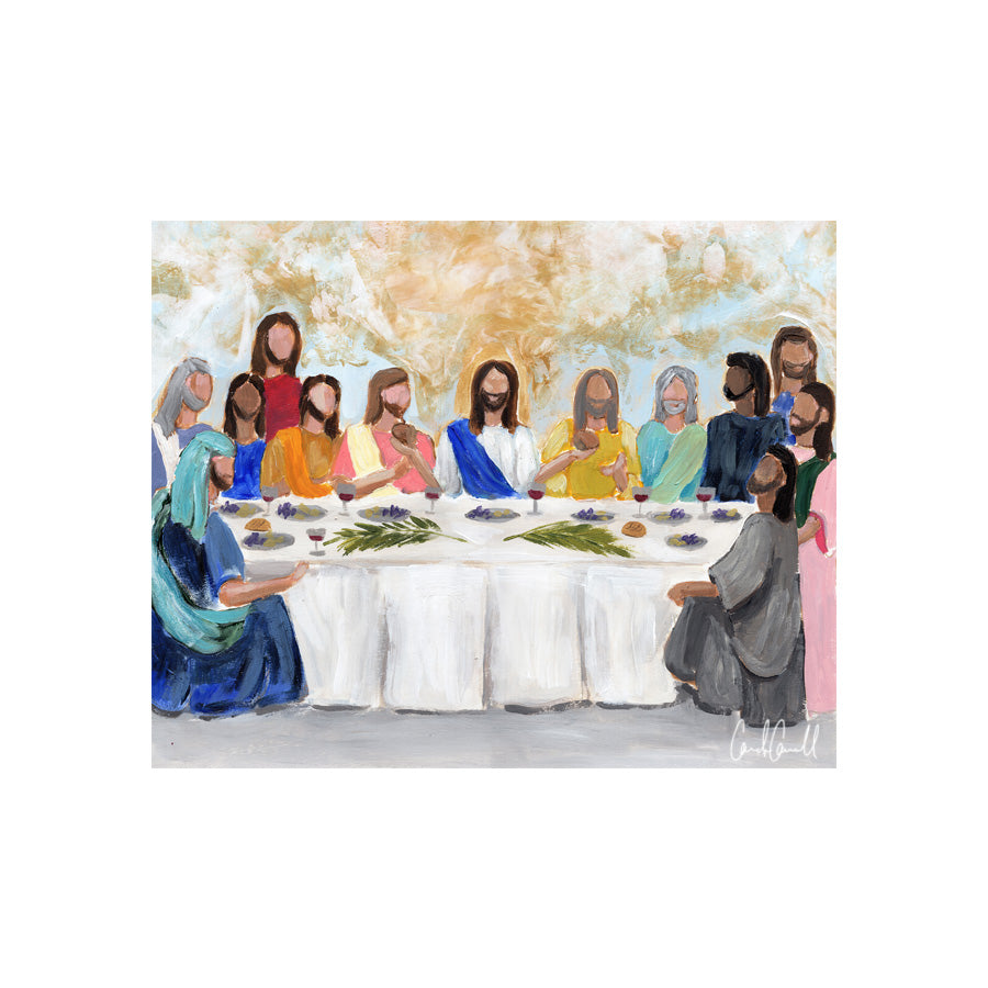 "Last Supper" on Canvas